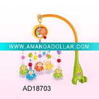 Wholesale Color & music baby bed bell toy