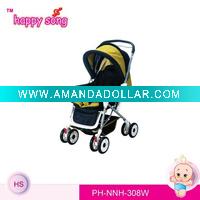 Wholesale Aluminum tube baby pram stroller 308W