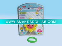 Baby pull bell toys (flower shape)