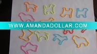 Animal shaped silicon band