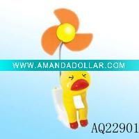 Plastic mini fan hand