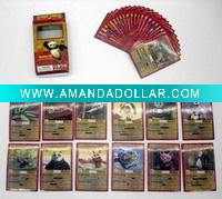 Wholesale card toy Kung Fu Panda