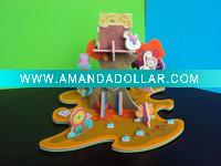 Wholesale FLK-T102 Rainbow Island EVA Toy EVA Aqua Toy
