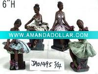 Wholesale polyresin lady angel figurine
