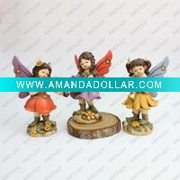 Wholesale Small resin angel figurines collectible