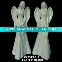 Wholesale Porcelain Angel Figurine for home decoration