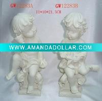 polyresin angel,figurine