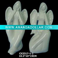 Wholesale Porcelain Angel Figurine for home decoration