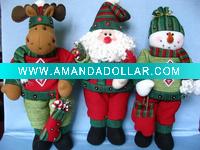 standing santa