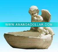 polyresin angel figurine