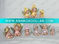 Wholesale Christmas Resin Angels Figurines Collectible