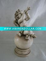 pretty resin angel figurine