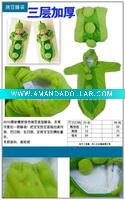 Wholesale new fasion three-layer cotton pea modeling kid sleeping bag