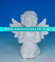 Wholesale Hotsale ceramic cherubs figurine, ceramic angel