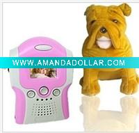 Wholesale 1.5inch TFT baby monitor with lovely dog camera can be as a present,100%orignal factory