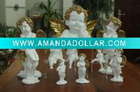 Wholesale polyresin Cupid angel figurine series gifts items
