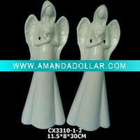 Porcelain Angel Ornaments