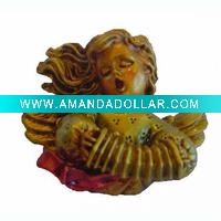 Wholesale resin baby angel decoration