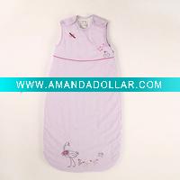 Wholesale new style 100% cotton baby sleeping bag