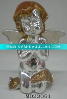 Wholesale resin angel electroplating crafts
