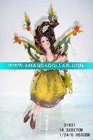 Wholesale polyresin kid fairy angel home decoration
