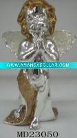 Wholesale resin angel electroplating crafts