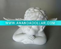Poly cherub decor