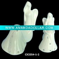Wholesale Porcelain Angel Figurine for home decoration