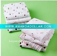 Wholesale organic cotton muslin baby blankets