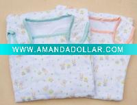 Wholesale 100% cotton hot fashion baby sleeping bag