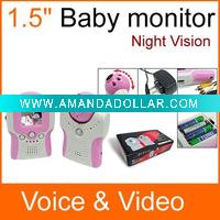 Wholesale Super Hot 2.4GHz Baby Monitor with IR night vision