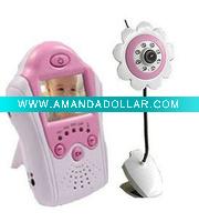 Wholesale 2.4GHz Wireless color Camera Baby Monitor Voice Control