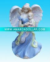 Wholesale Hotsale ceramic angels figurines, home decoration