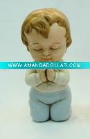 Wholesale Resin Angel Figurine (Boy praying)