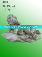 Wholesale Solar figurines,Garden decoration,Polyresin angel NE9001