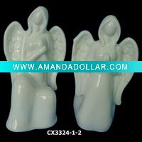 Wholesale Porcelain Angel Figurine for home decoration