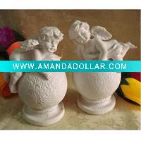 Wholesale Polyresin handicraft angel decoration