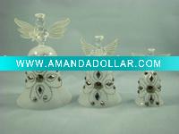 Glass Angels Ornaments