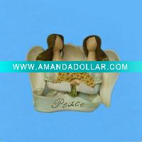 Polyresin small angel figurines