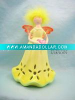 Terracotta angel figure