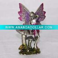 Wholesale beautiful coulor fairy with mushroom
