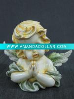 Wholesale Polyresin angel decoration NFR-A8882-18