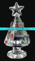 elegant glass crystal tree