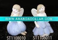 ceramic angel and figure
