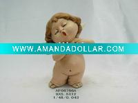 Resin Painting Angel Figurine