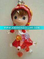 Wholesale resin phone ornament,beautiful gift