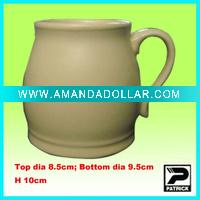 promotion ceramic drum mug with handle
