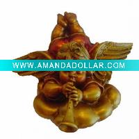 Wholesale resin baby angel decoration