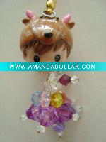 Wholesale resin phone ornament,beautiful gift