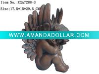 polyresin sleeping angel figurine
